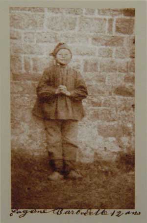 Eugène Barbedette 12 ans