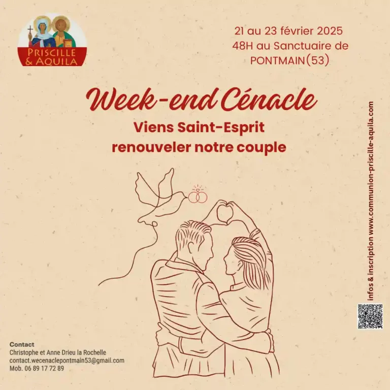 Week-end Cénacle