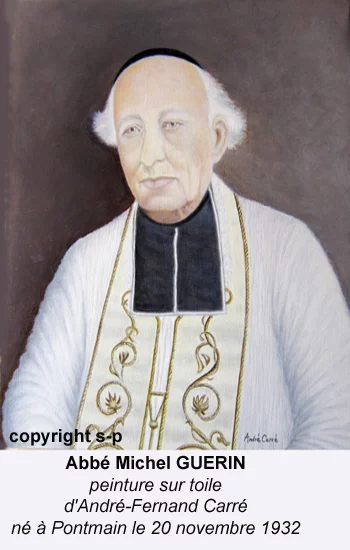 Abbé Michel Guérin - peinture de André-Fernand Carré 19322