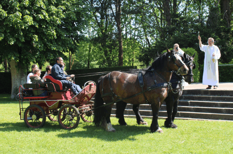 Bénédiction des chevaux, cavaliers et attelages